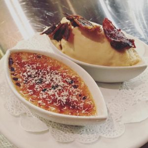 Pumpkin Creme Brulee Bacon Ice cream