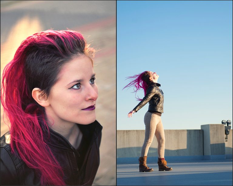 Pink-haired, Punk Pony Princess :: Baltimore County Fashion and Portrait Photographer