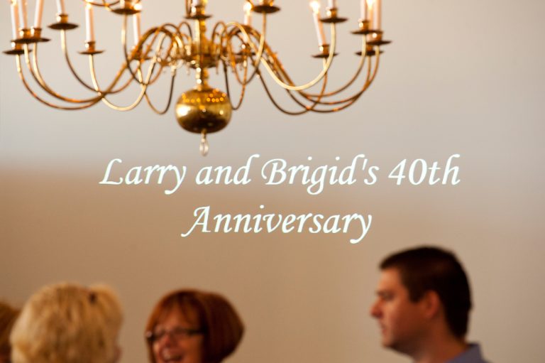 Brigid & Larry Celebrate 40 years! :: Harford County Anniversary Party