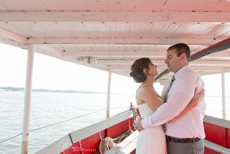 Julie & Chris | Navy & Green Summer Wedding on Lake Erie | Erie, PA Wedding