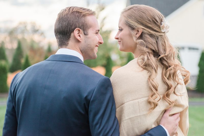 Ally & Brendan’s Elegant and Cozy October Wedding | Clarksville, MD