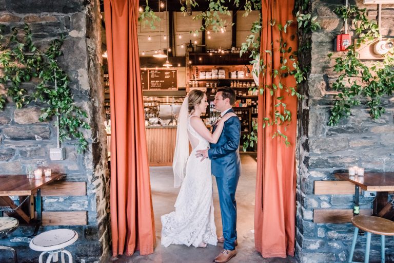 Brittany and Ben’s Artifact Coffee Wedding