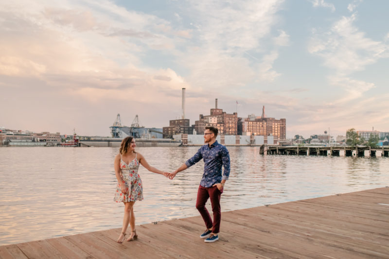 Meagan and Sam | Baltimore Summer Engagement Session