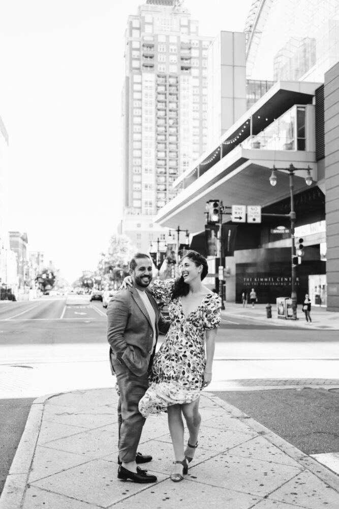 Alyse + Aria’s Philly Engagement Session