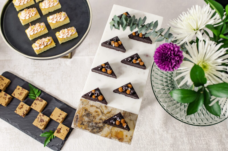 dessert display for copper kitchen lookbook