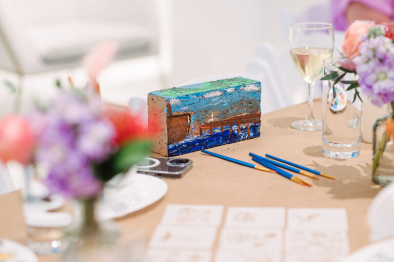 Paint and Sip Networking Event at Brickworks