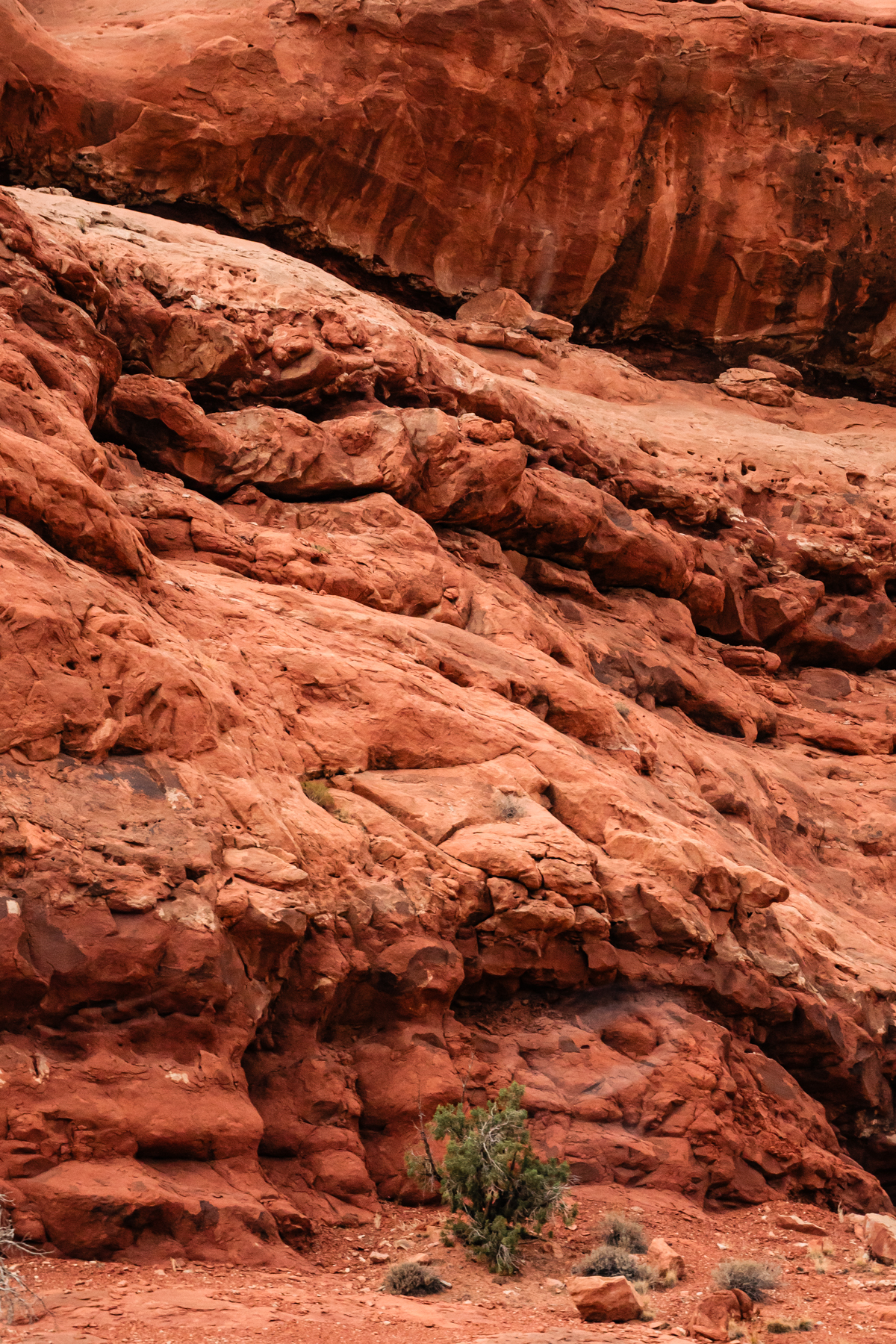 red rock landscapes near Moab UT