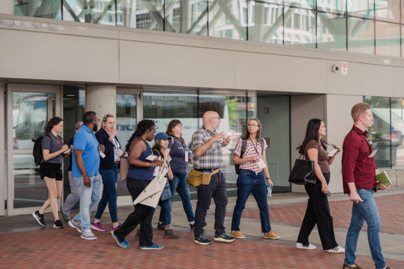 guests leaving convention center baltimore