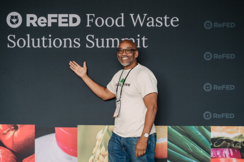 refed conference guests pose for photo